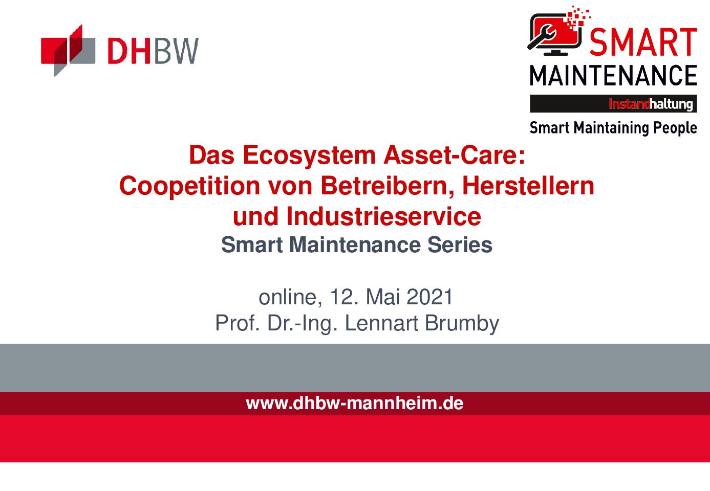 Ecosystem Asset Care: Coopetition von Betreibern, Herstellern und Industrieservice