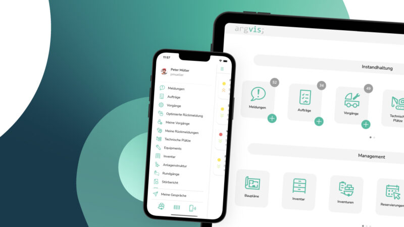 Headerbild: argvis; Maintenance Portal